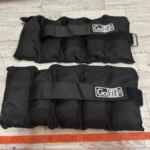 GoFit Black Ankle Weights